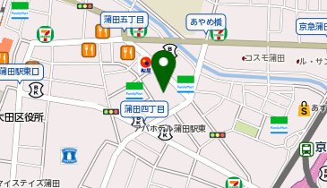 グラサ蒲田店の地図画像