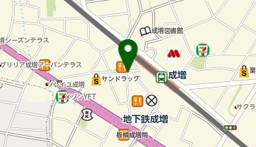 スマホスピタル テルル成増店の地図画像