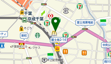 スマホスピタル 千葉店の地図画像