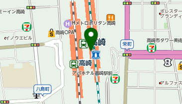 スマホスピタル 高崎店の地図画像