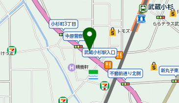 スマホスピタル 武蔵小杉店の地図画像