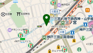 スマホスピタル 神戸三宮店の地図画像