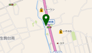 ノムラクリーニング 生駒店の地図画像