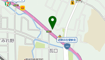 ノムラクリーニング 新五位堂店の地図画像