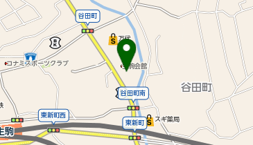 ノムラクリーニング 谷田店の地図画像