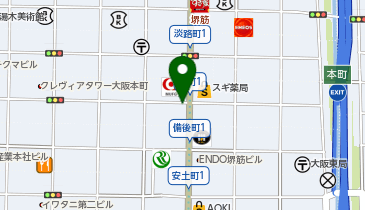 ノムラクリーニング 瓦町店の地図画像