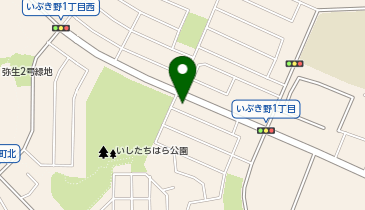 ノムラクリーニング いぶき野店の地図画像
