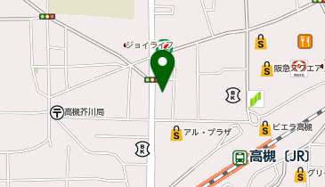 ノムラクリーニング 高槻芥川店の地図画像