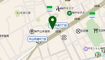 ノムラクリーニング 中山手店の地図画像