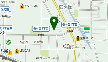 ノムラクリーニング コインランドリー桜ケ丘店の地図画像