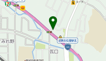 ノムラクリーニング コインランドリー新五位堂店の地図画像