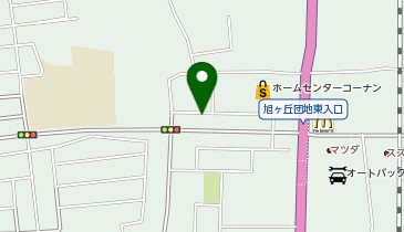 ノムラクリーニング コインランドリー旭ケ丘店の地図画像