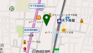 ノムラクリーニング コインランドリー天下茶屋店の地図画像
