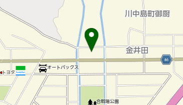 フランスベッド ギャラリー長野の地図画像