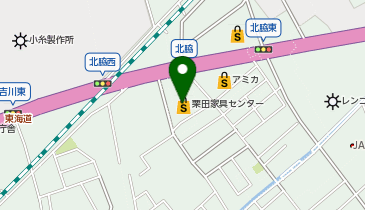 フランスベッド ギャラリー静岡の地図画像