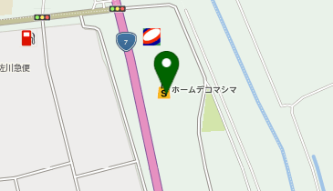 フランスベッド ギャラリー酒田の地図画像