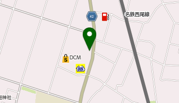 ブルースカイランドリー DCM吉良店の地図画像