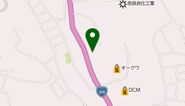ブルースカイランドリー オークワ大淀西店の地図画像