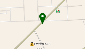ブルースカイランドリー ダイナム八街店の地図画像
