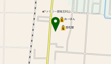 ブルースカイランドリー おーばん村山店の地図画像