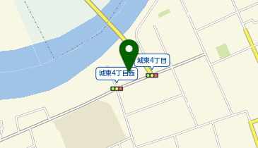 ブルースカイランドリー 水戸城東店の地図画像