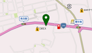 ブルースカイランドリー 岡山平島店の地図画像