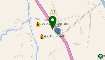 ブルースカイランドリー ゆめタウン久世店の地図画像