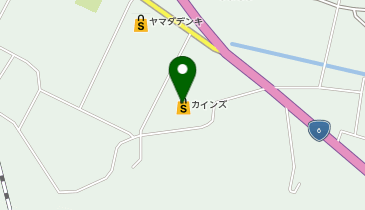 ブルースカイランドリー カインズ原町店の地図画像