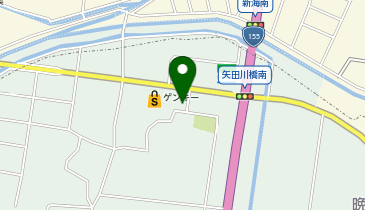 ブルースカイランドリー ゲンキー矢田川橋南店の地図画像
