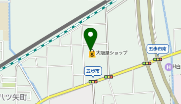 ブルースカイランドリー 大阪屋ショップ松任店の地図画像
