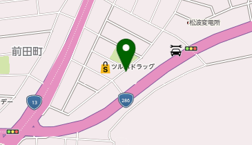 ブルースカイランドリー 山形松山店の地図画像