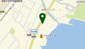 ブルースカイランドリー アヤハディオ堅田店の地図画像