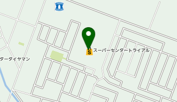 ブルースカイランドリー スーパーセンタートライアル滝沢店の地図画像