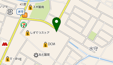 ブルースカイランドリー DCM藤枝水守店の地図画像