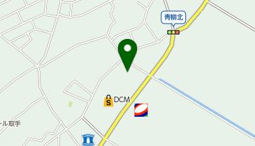 ブルースカイランドリー DCM取手青柳店の地図画像