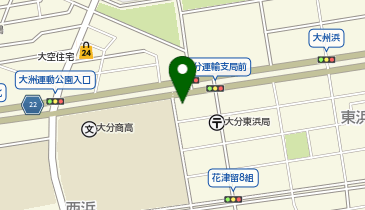 マッハ車検 大分東浜店の地図画像