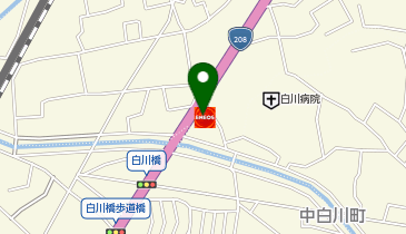 マッハ車検 大牟田白川店の地図画像