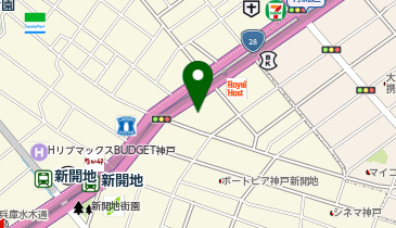 マッハ車検 神戸新開地店の地図画像
