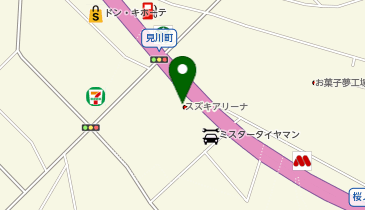 マッハ車検 イソザキ水戸桜の牧店の地図画像