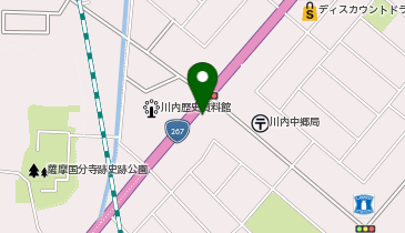 マッハ車検 薩摩川内店の地図画像