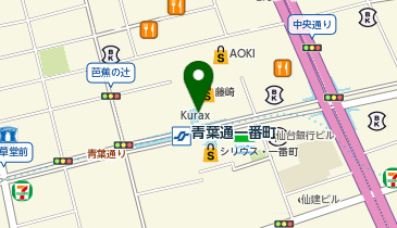 share with Kurihara harumi 藤崎本店の地図画像