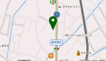 ジャパンカラオケ 西尾店の地図画像