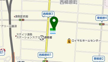ジャパンカラオケ 津島店の地図画像