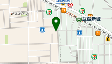 宅配ピザ ナポリの窯 武蔵新城店の地図画像