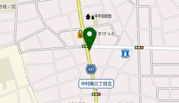 宅配ピザ ナポリの窯 練馬店の地図画像