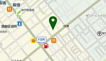 宅配ピザ ナポリの窯 板宿店の地図画像