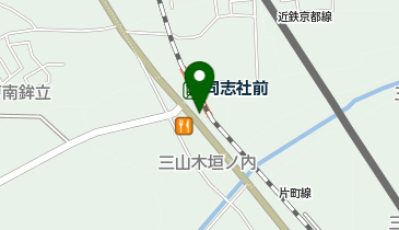 宅配ピザ ナポリの窯 京田辺店の地図画像