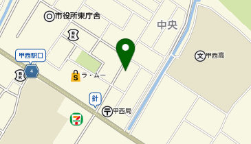 宅配ピザ ナポリの窯 甲西店の地図画像
