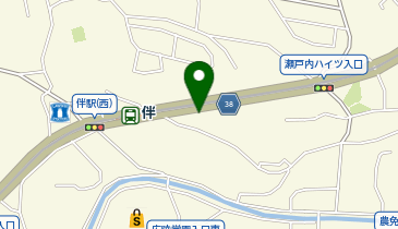 宅配ピザ ナポリの窯 伴店の地図画像