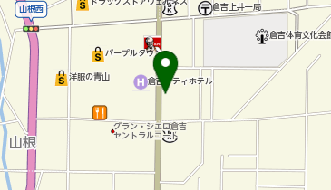 宅配ピザ ナポリの窯 倉吉店の地図画像